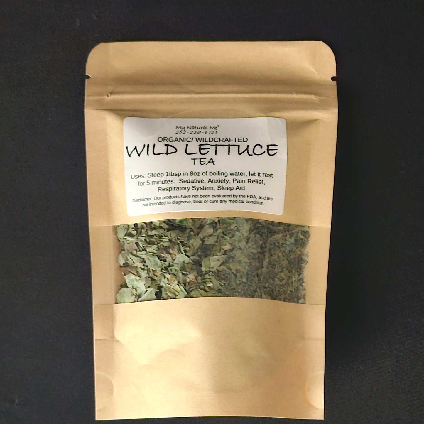 WILD LETTUCE TEA Organic/ Wildcrafted