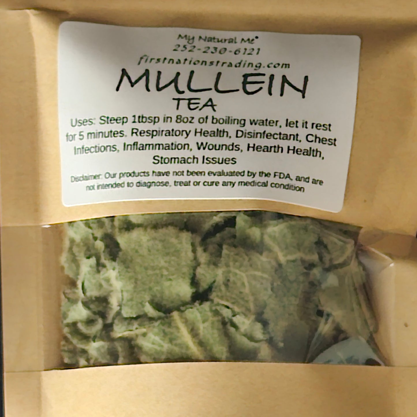 MULLEIN TEA ORGANIC/WILCRAFTED