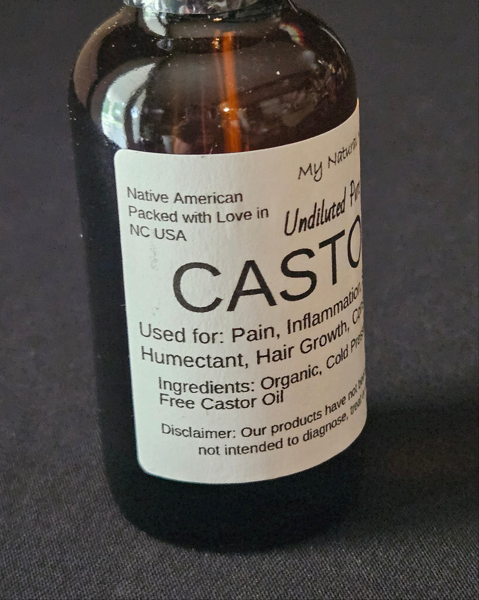 CASTOR OIL, Organic, Hexane free, Cold pressed, Food Grade