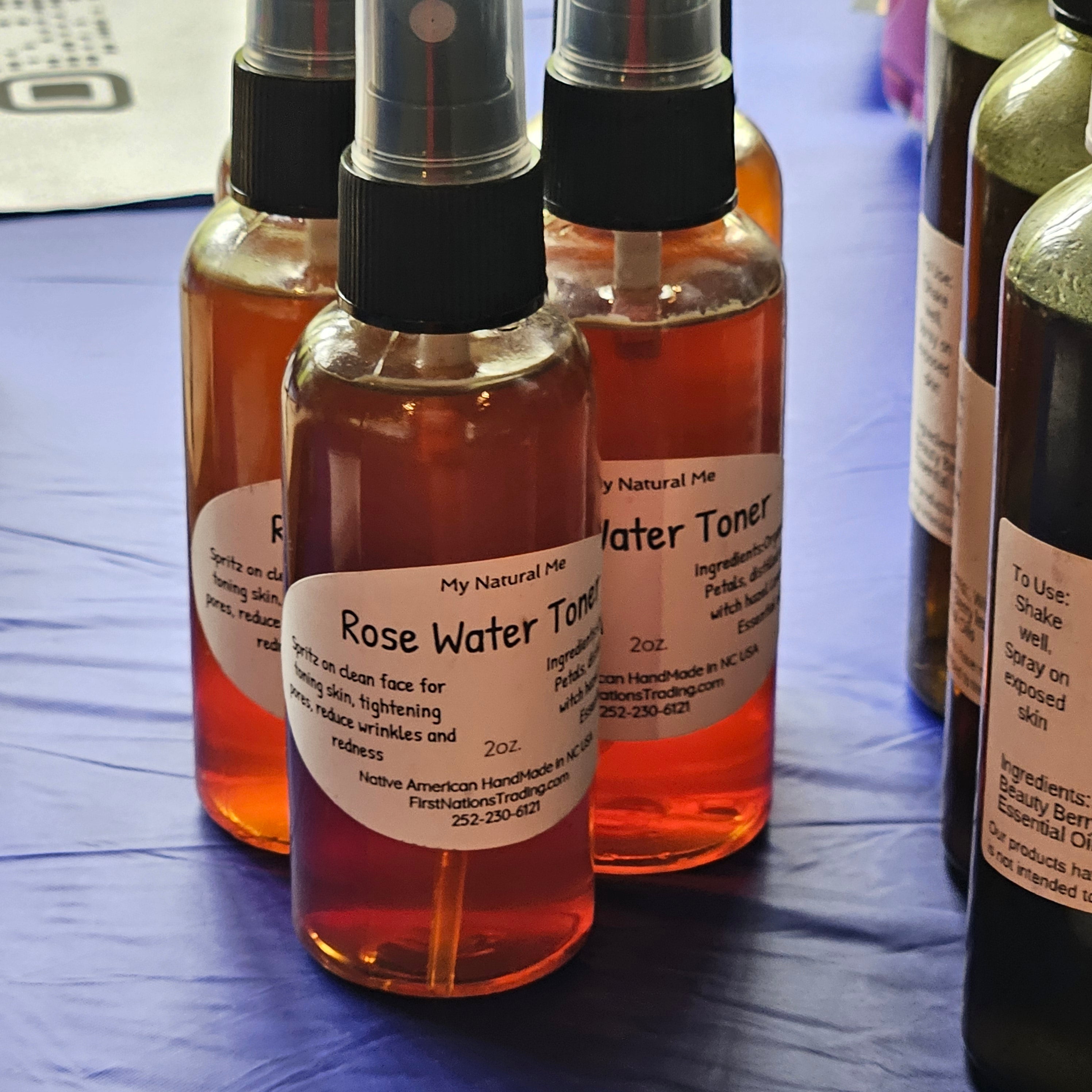 Rose Water Toner – First Nations Trading
