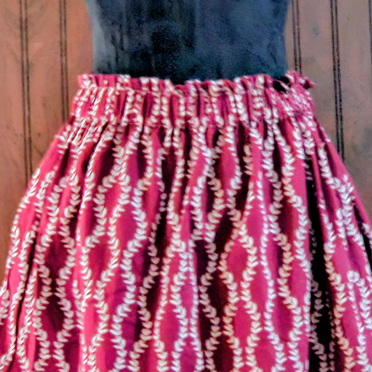 7 Generations Ribbon skirt, Classic, Traditional with pockets