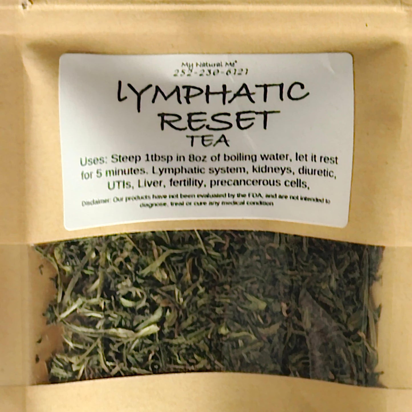 LYMPHATIC RESET TEA Organic/ Wildcrafted