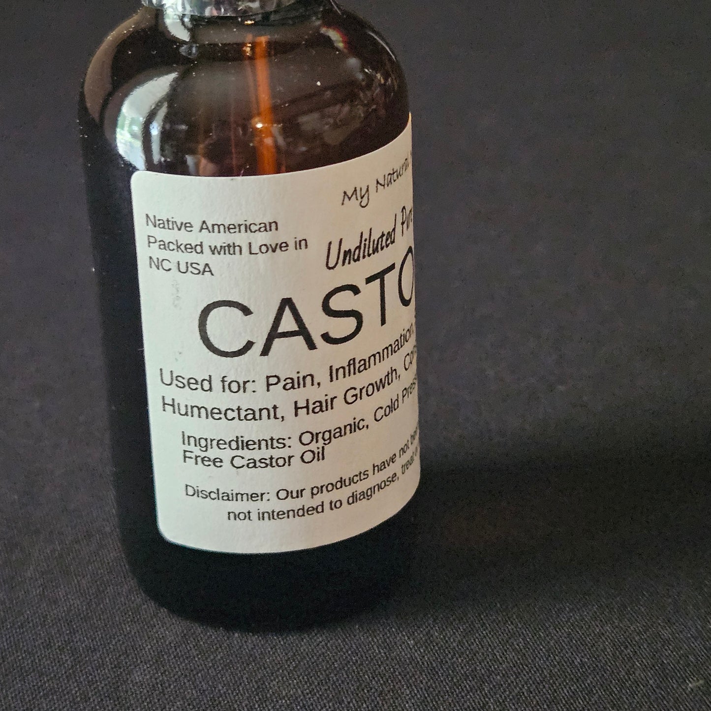 CASTOR OIL, Organic, Hexane free, Cold pressed, Food Grade