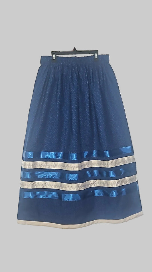 Ribbon skirt with pockets