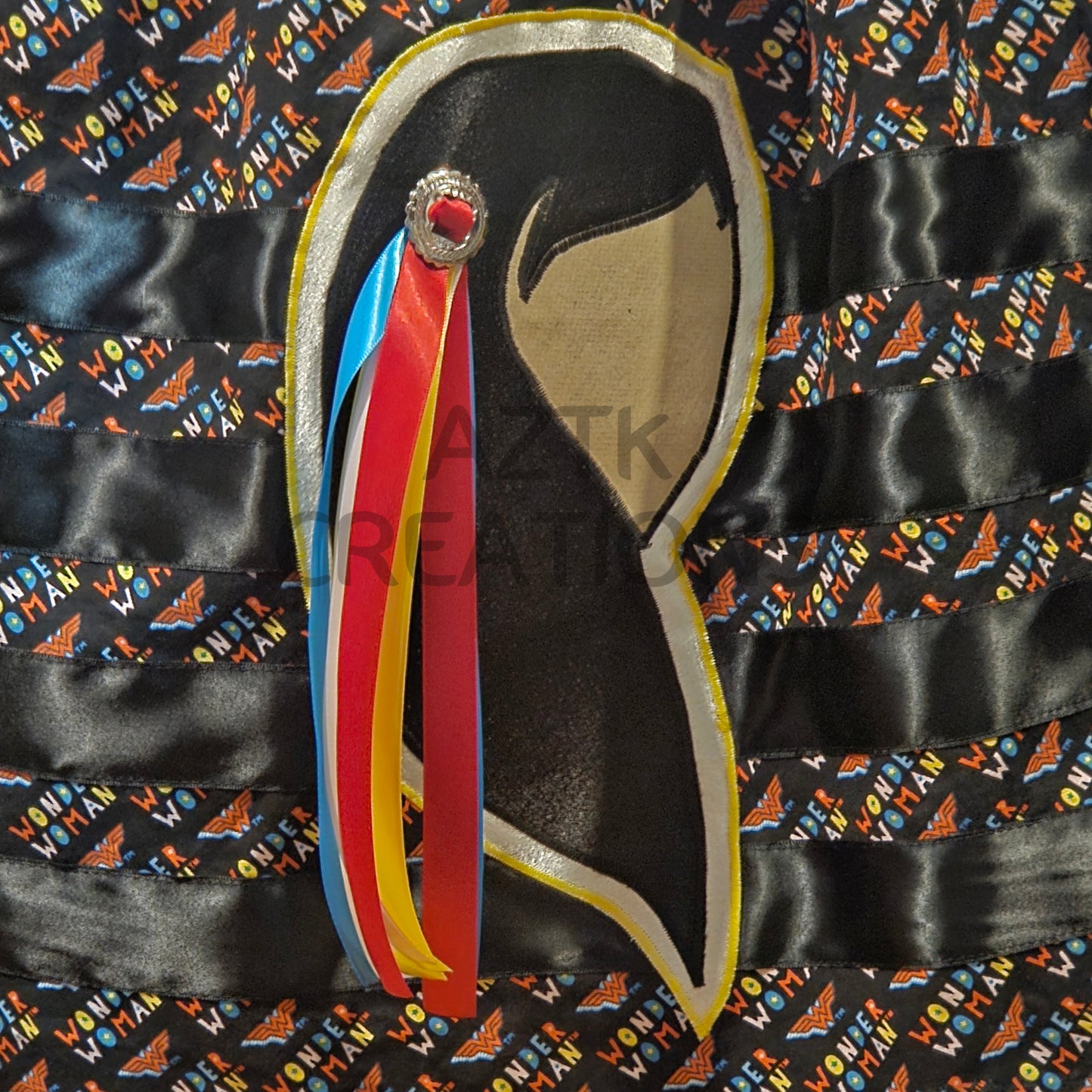 Wonder woman ribbon skirt