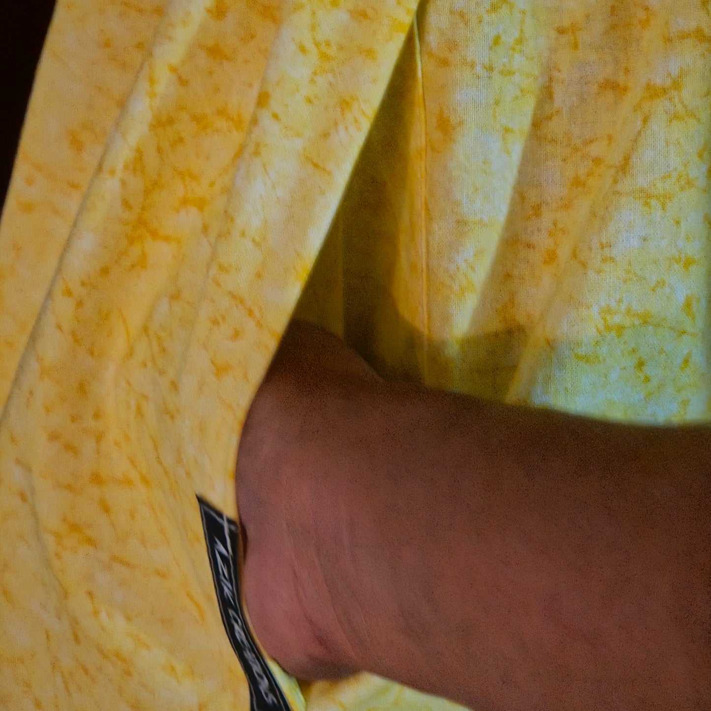 Sacred Indian Corn Ribbon skirt with ribbon fringe