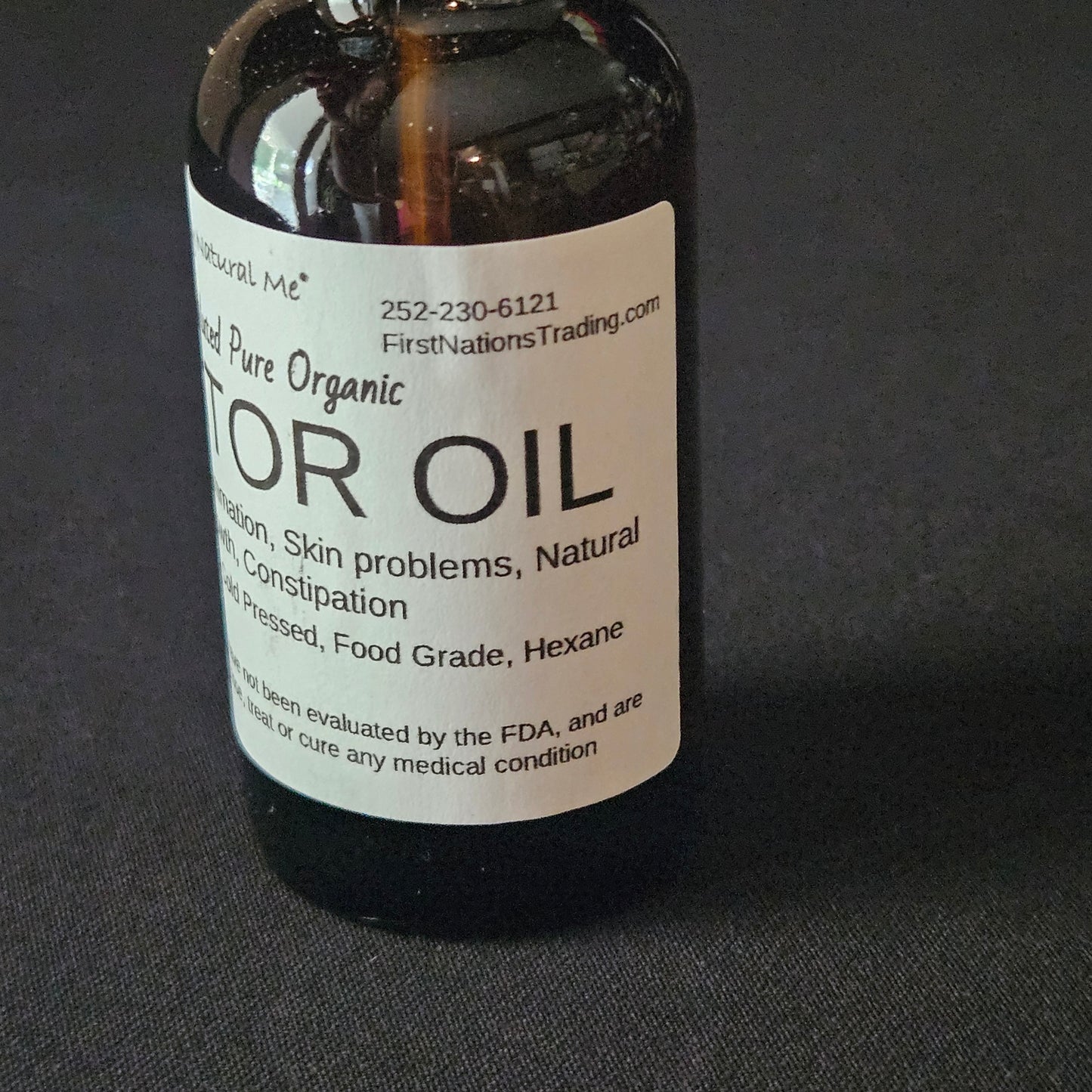 CASTOR OIL, Organic, Hexane free, Cold pressed, Food Grade
