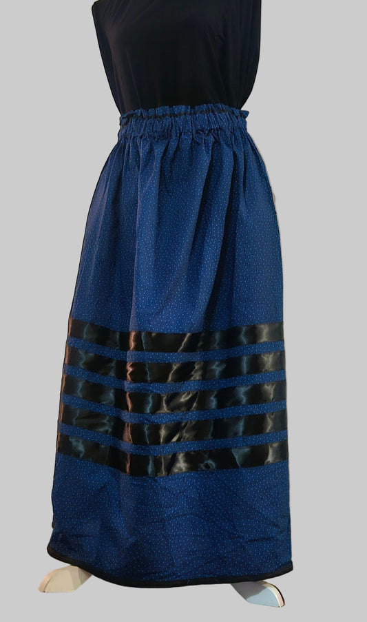 Ribbon skirt with pockets